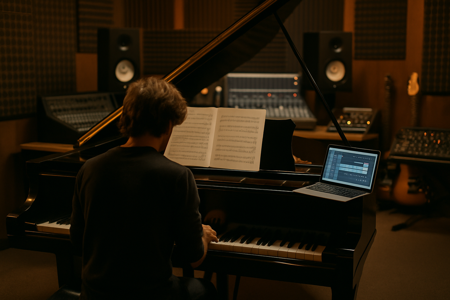 don't show composer's face