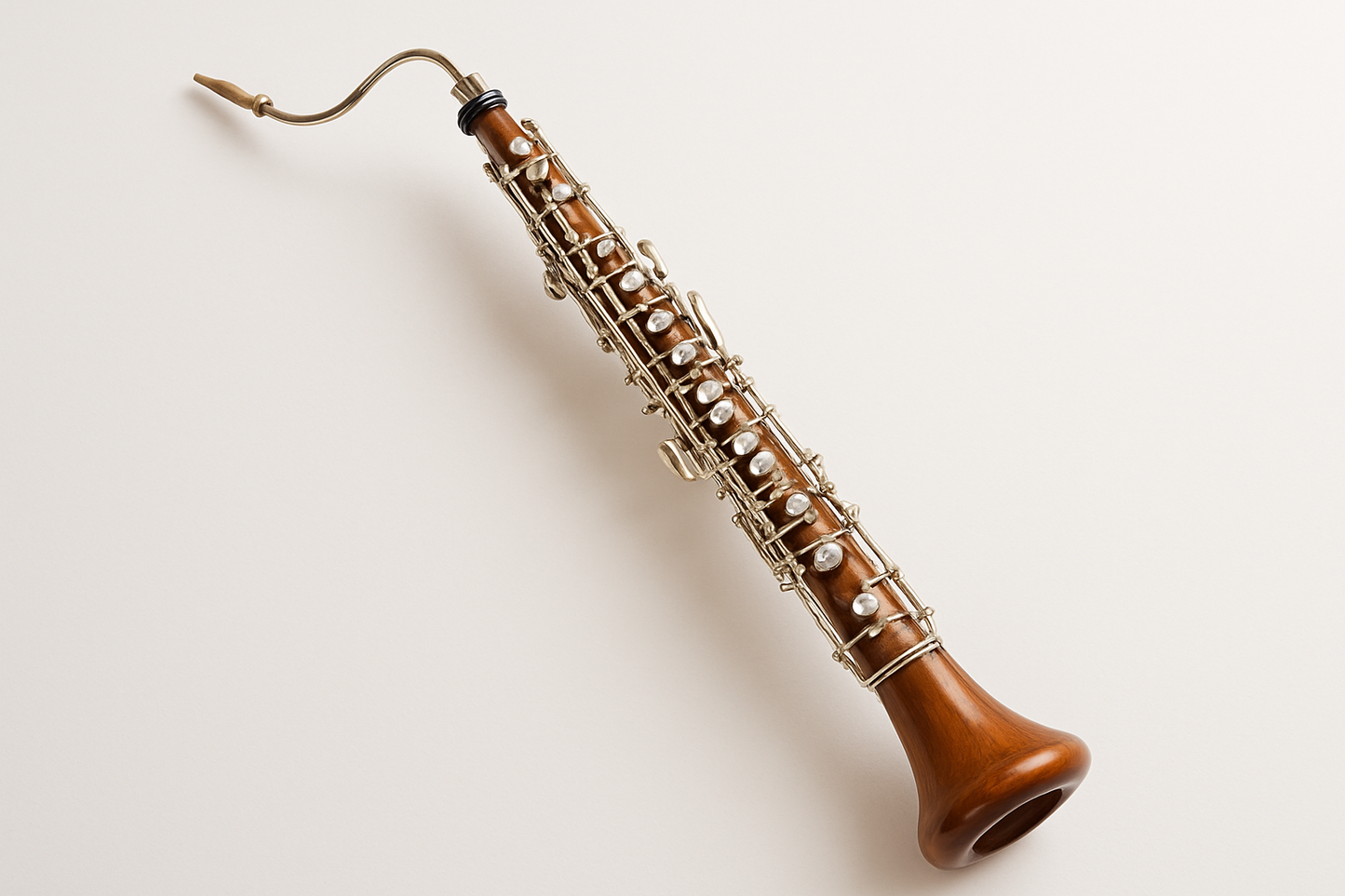 English horn on white background